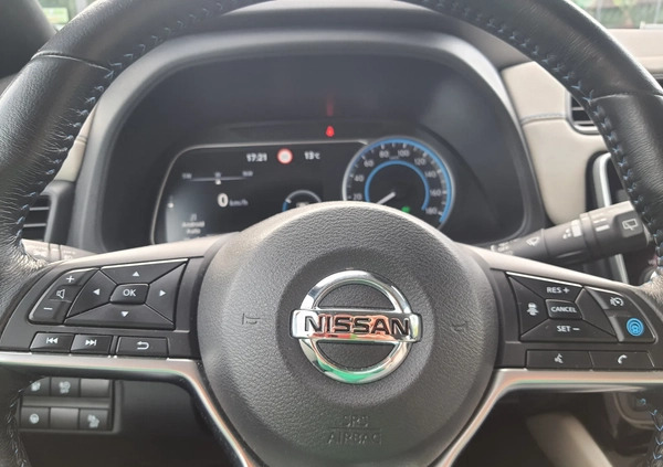 Nissan Leaf cena 79500 przebieg: 22000, rok produkcji 2021 z Leszno małe 254